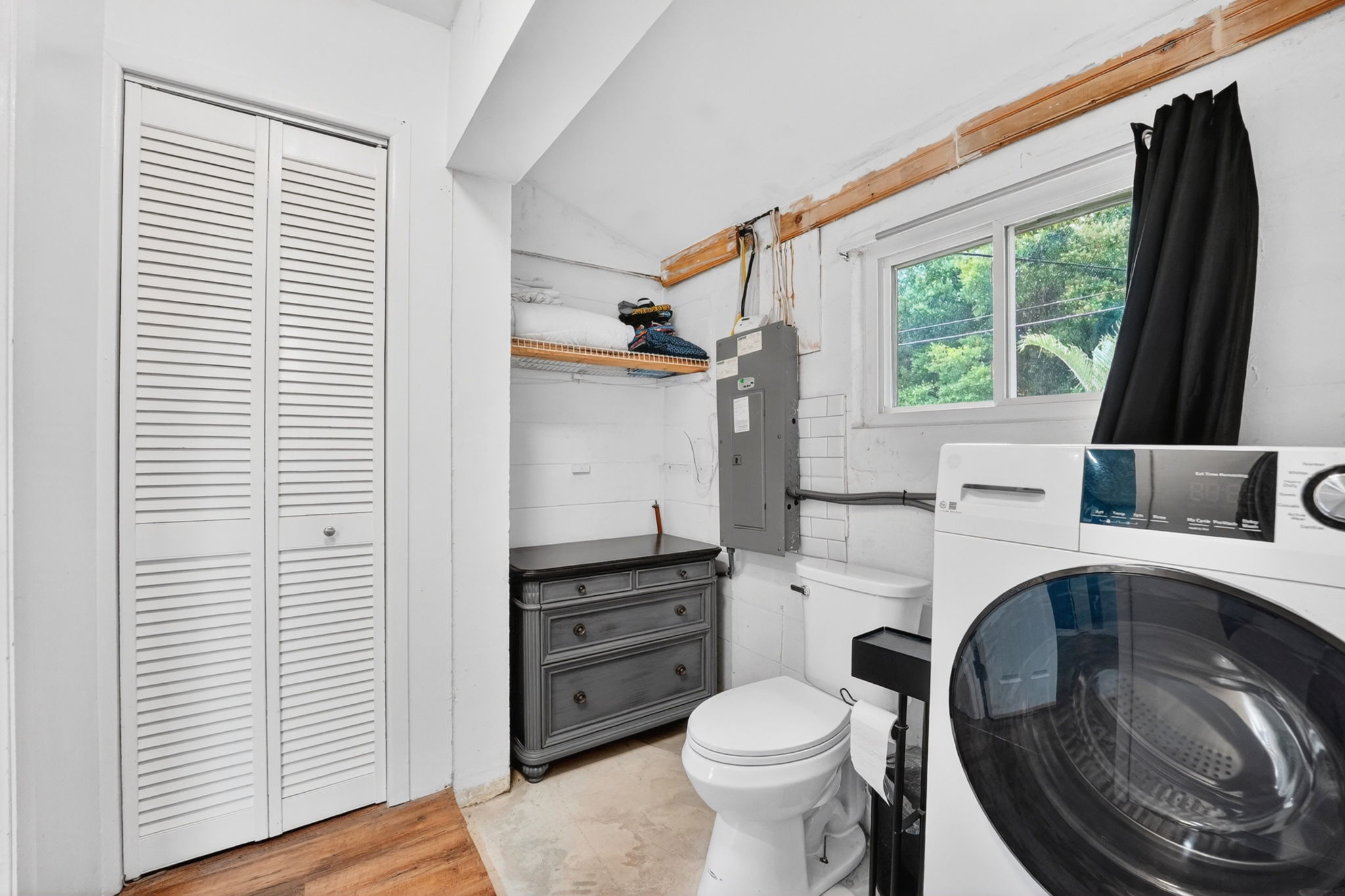 Laundry and Bathroom