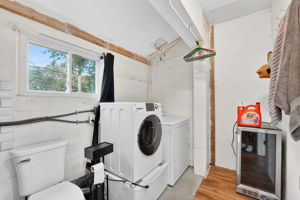 Laundry and Bathroom