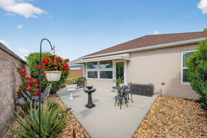 Rear Courtyard