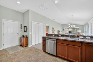 Kitchen and Foyer
