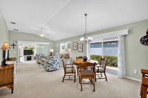 Dining and Living Rooms