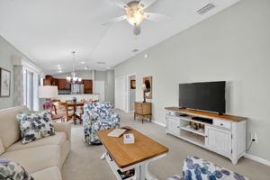 Living, Dining, and Kitchen