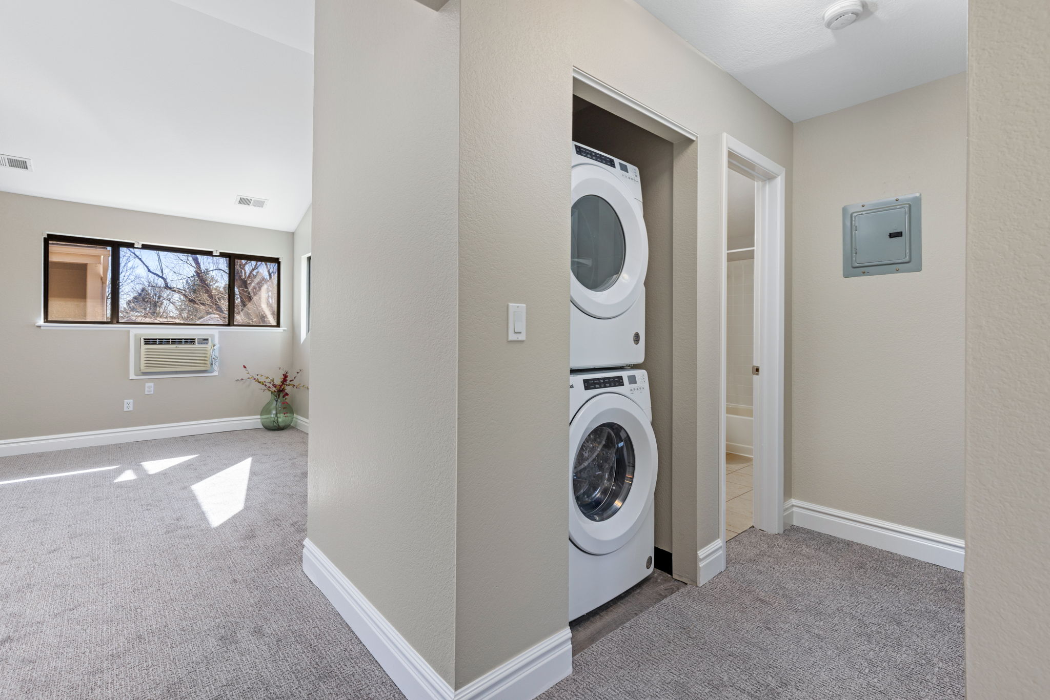 Washer and dryer included