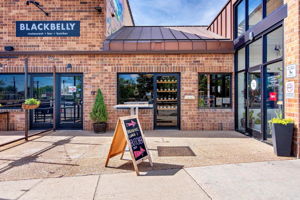 Just minutes to shops, restaurants, grocery stores and public library