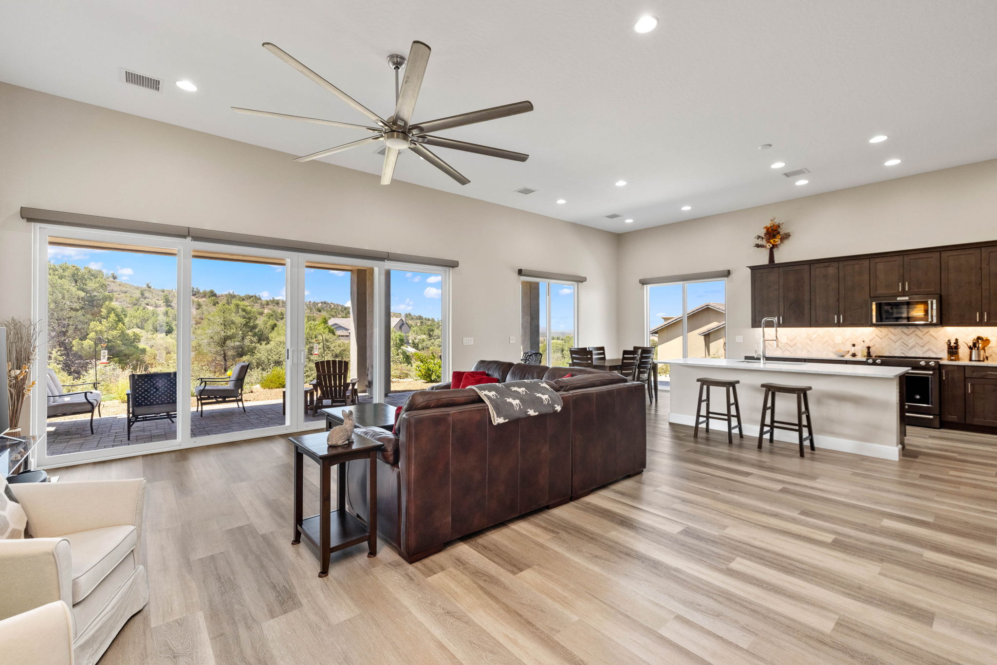 Living Room to Kitchen