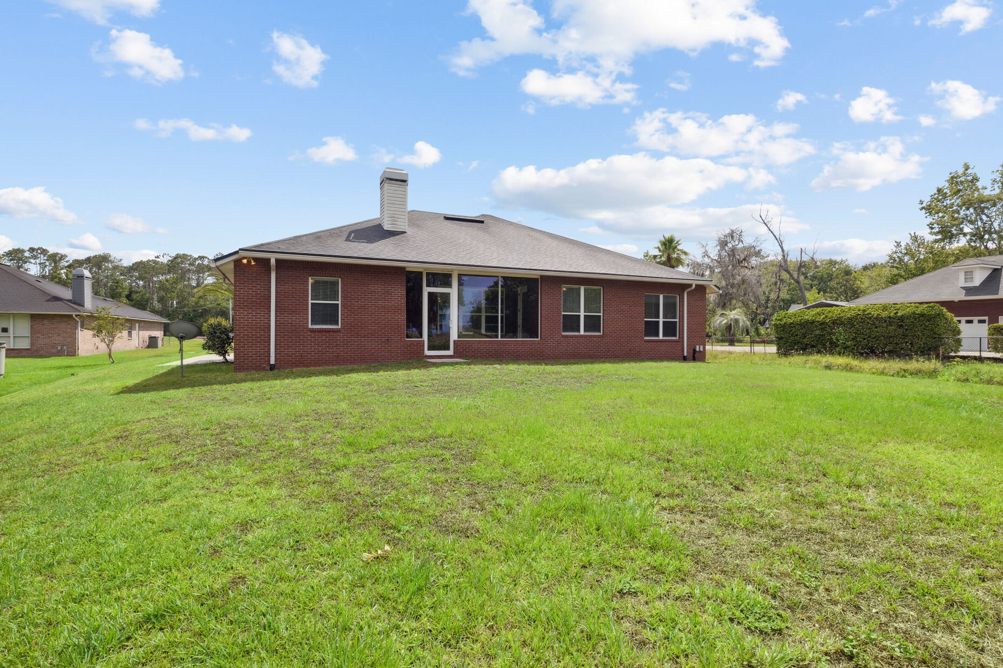 Rear View of Home