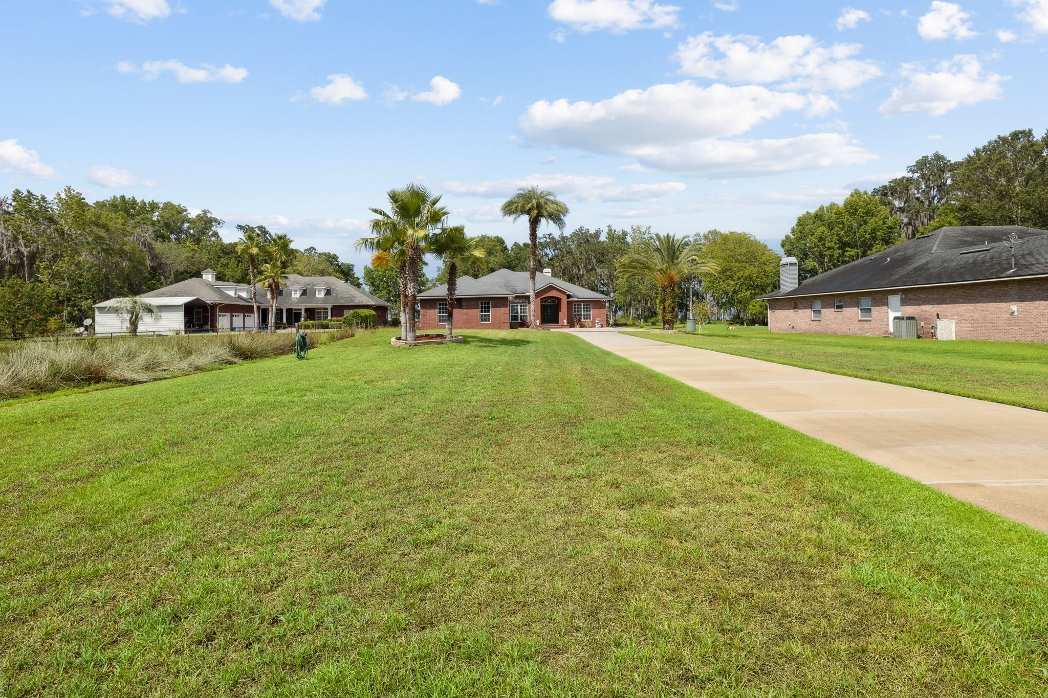 Large Front Lawn