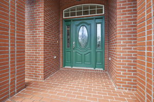 Brick Entrance