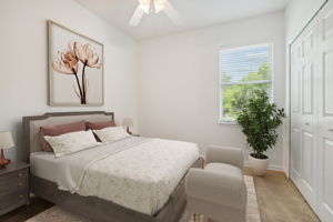 Virtually Staged Bedroom 2