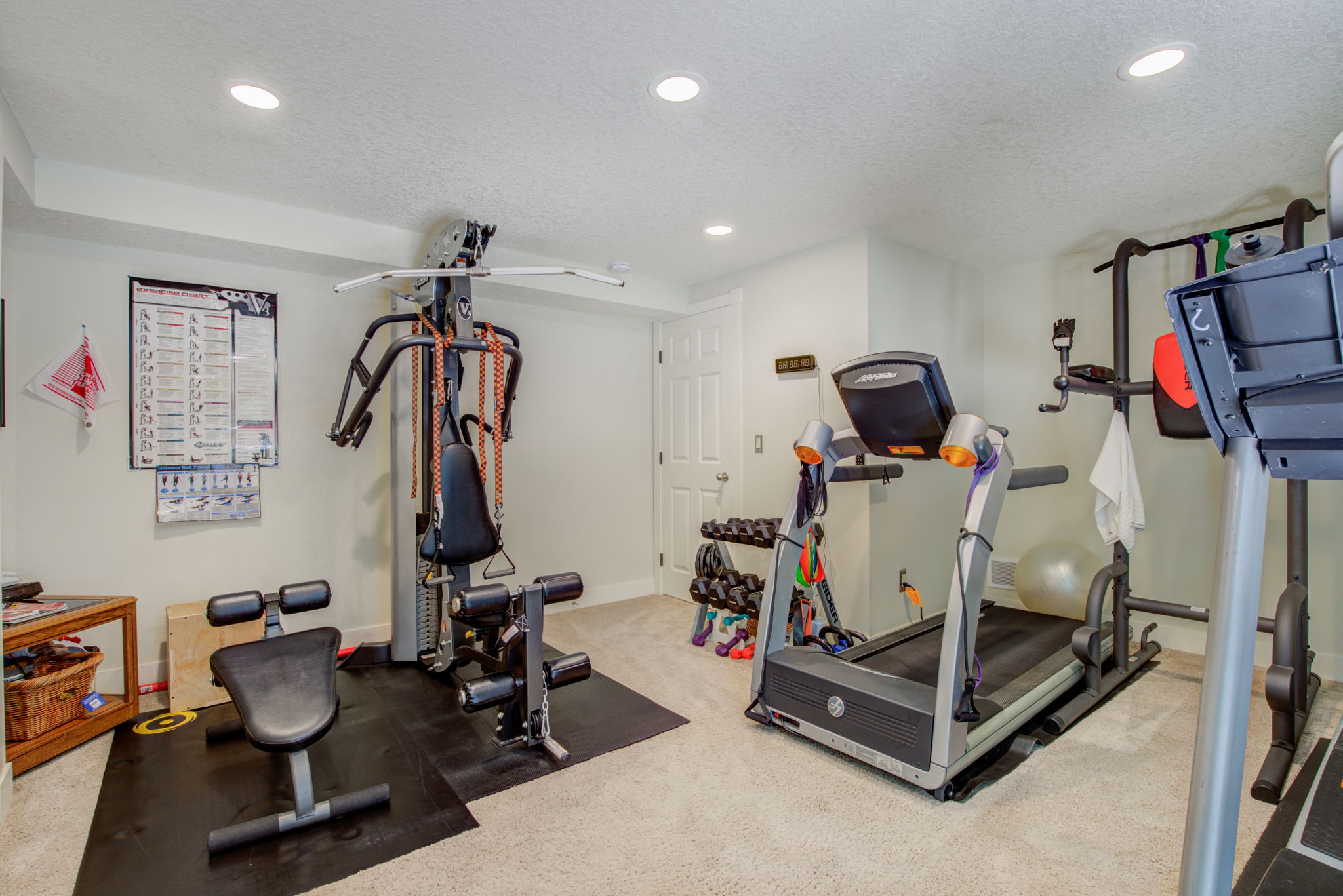 Bedroom 3 used as Gym