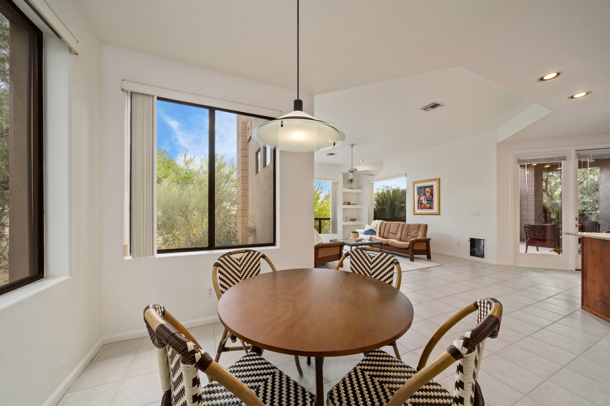 Breakfast Area view to Family Room