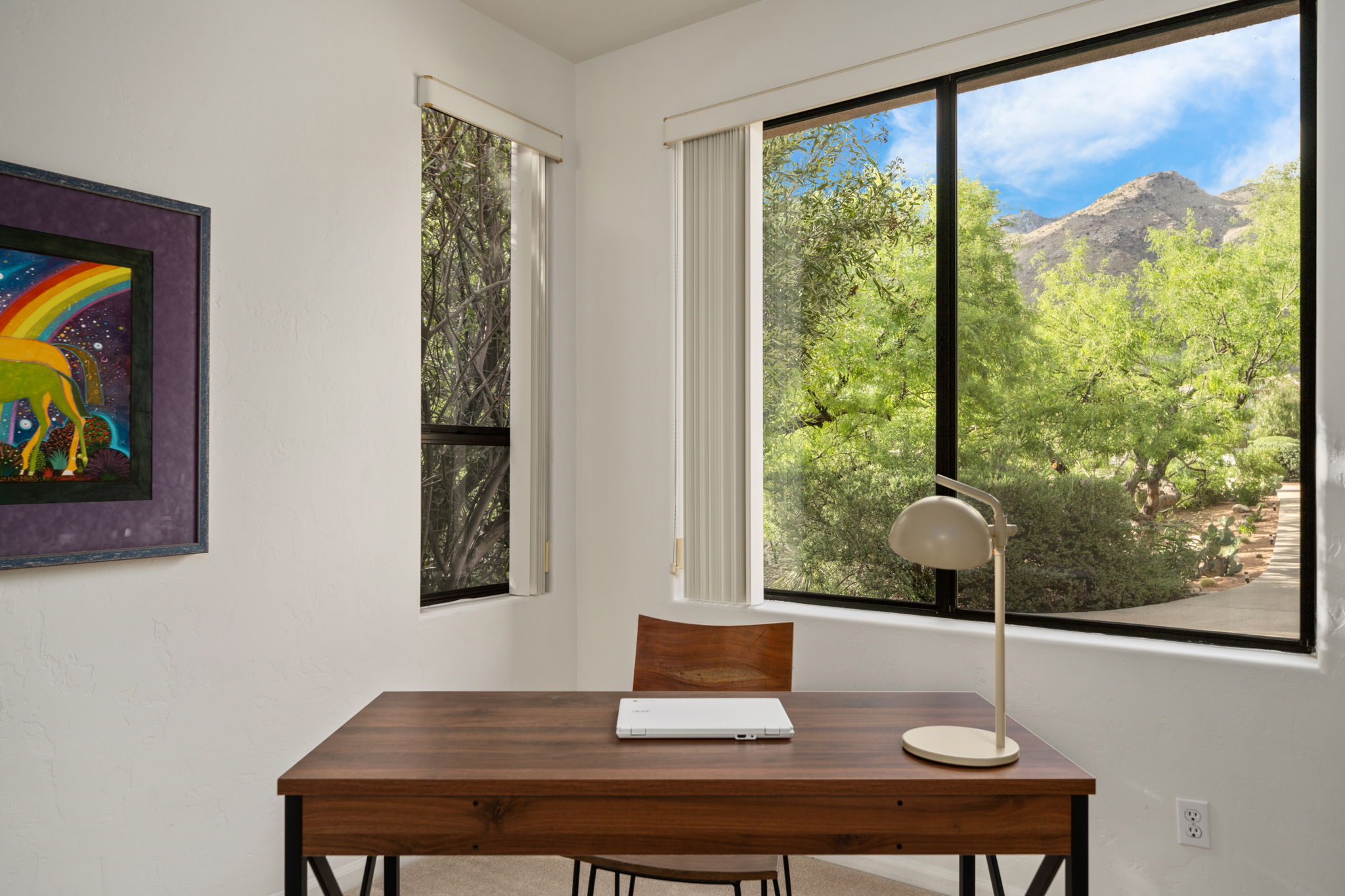 Catalina Mountain view in bedroom 2