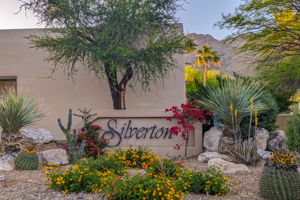 Entrance sign to the Silverton neighborhood