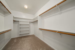 Large walk-in closet