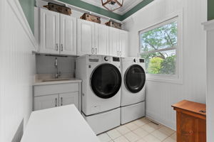 First floor Laundry