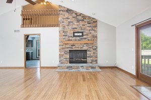 Wood Burning Fireplace