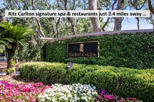 Nearby, access the indulgent amenities of a 5-star resort ...