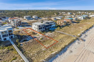 .... and offering rich layered views of dunes, shoreline and ocean.