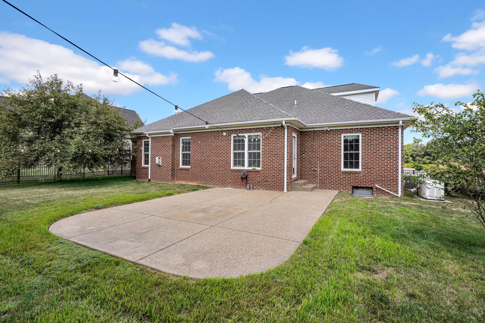 Spacious Back Patio