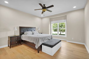 High Ceilings in Main Level Primary Suite