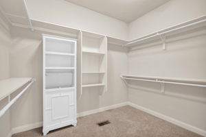 Massive Walk-In Closet in Primary Suite