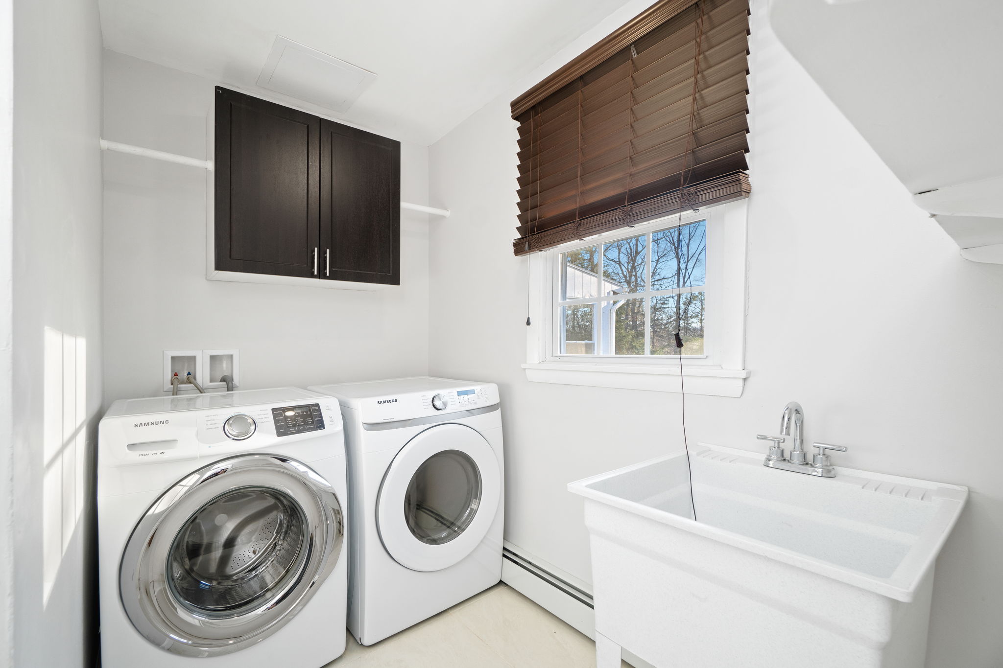 First floor laundry room