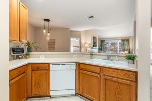 Kitchen Open to Living Areas