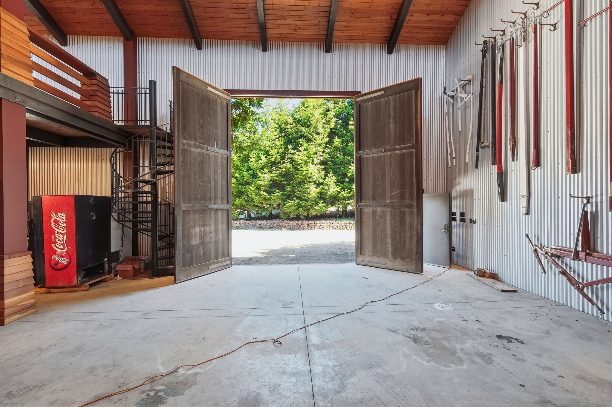 Barn 2 - Looking out