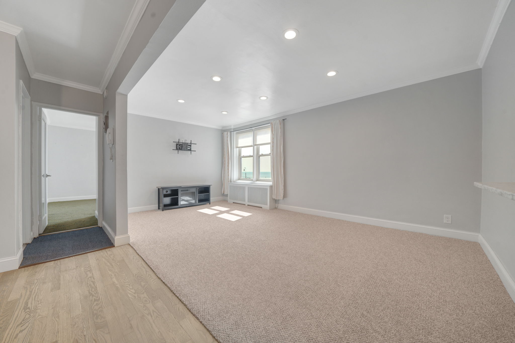 from entry to unit