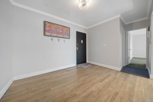 Kit to door & hallway