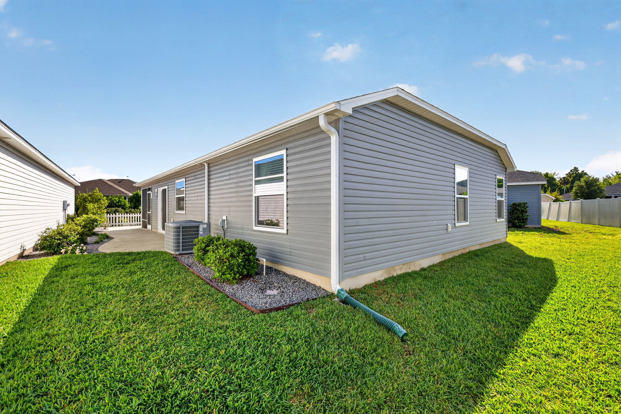 Rear and Side Elevation