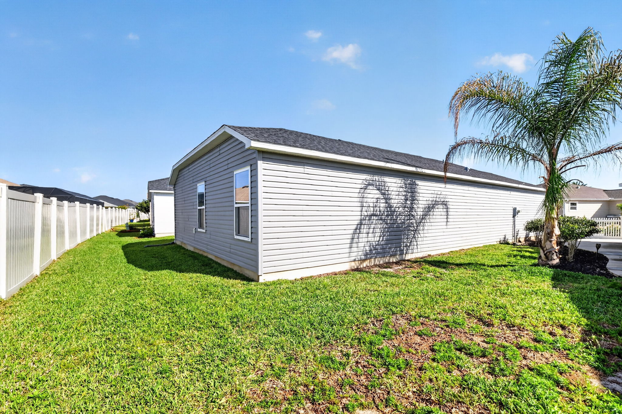 Rear and Side Elevation