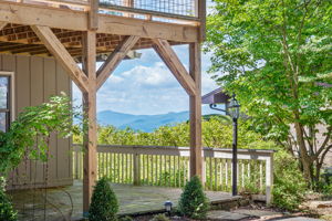 View from the driveway