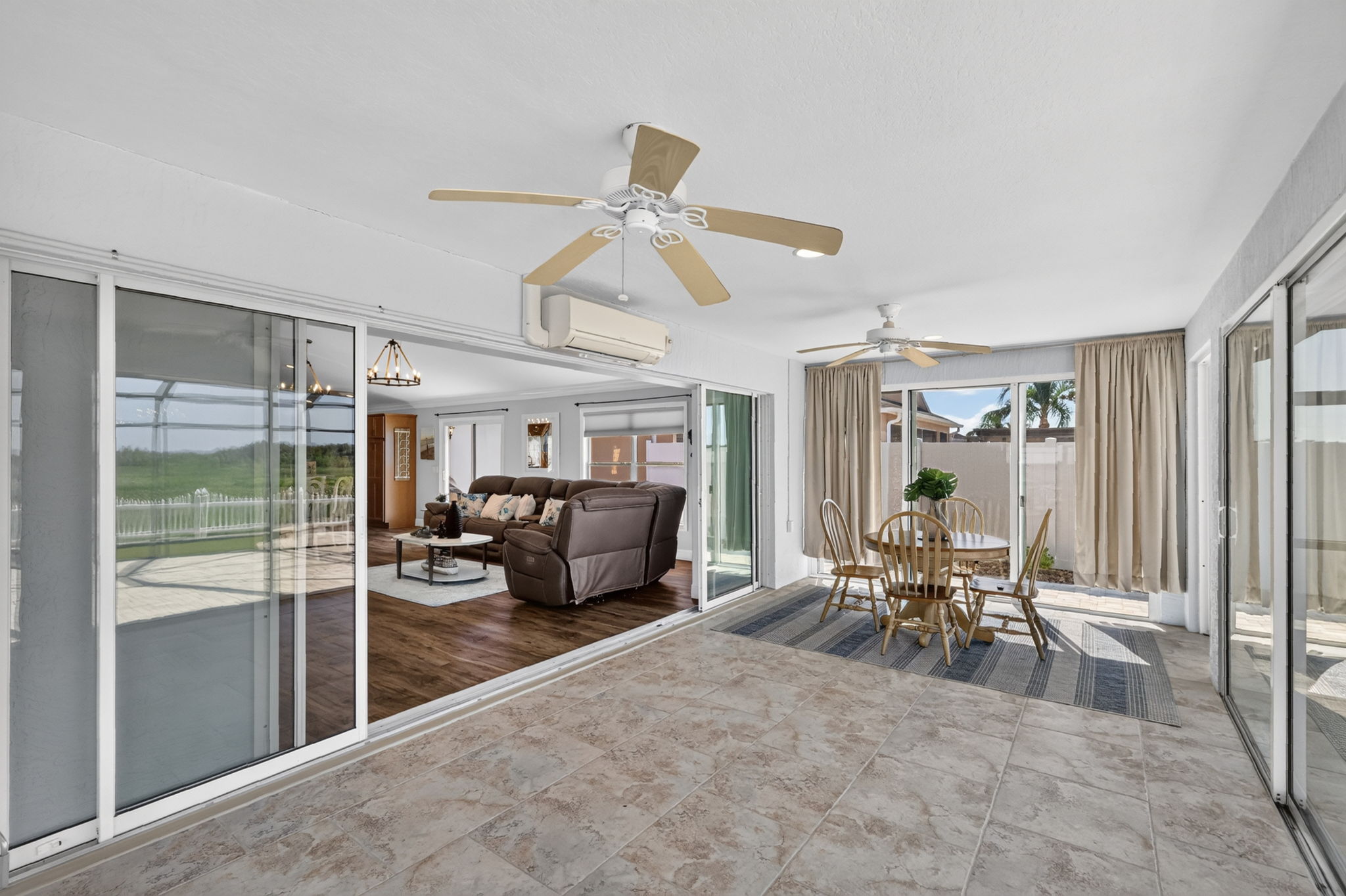 Climate-Controlled Glass-Enclosed Lanai