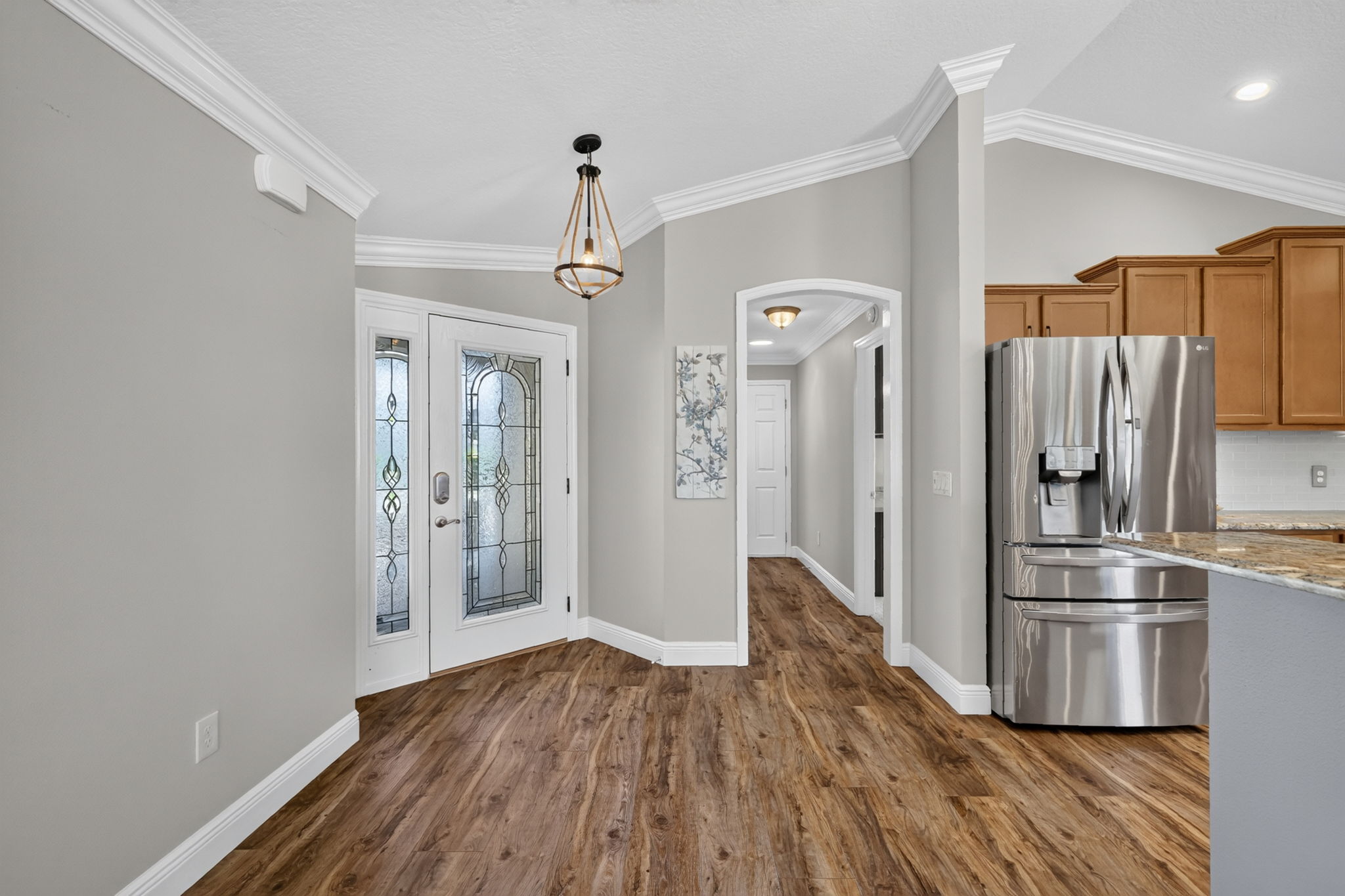Foyer and Front Entry