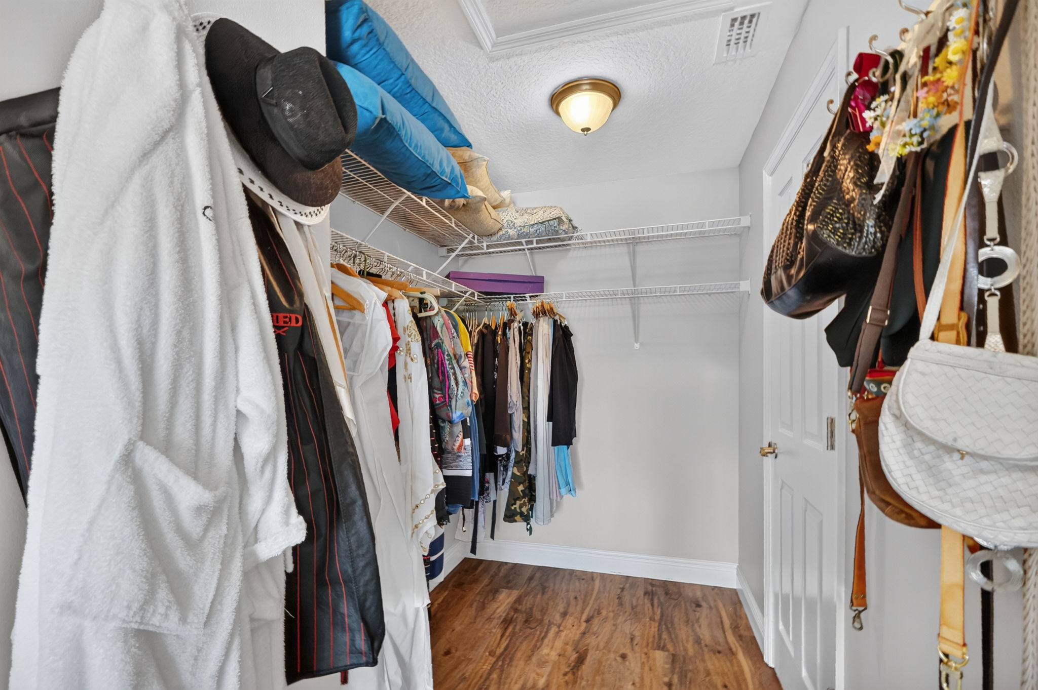 Primary Bedroom Generous Walk-In Closet