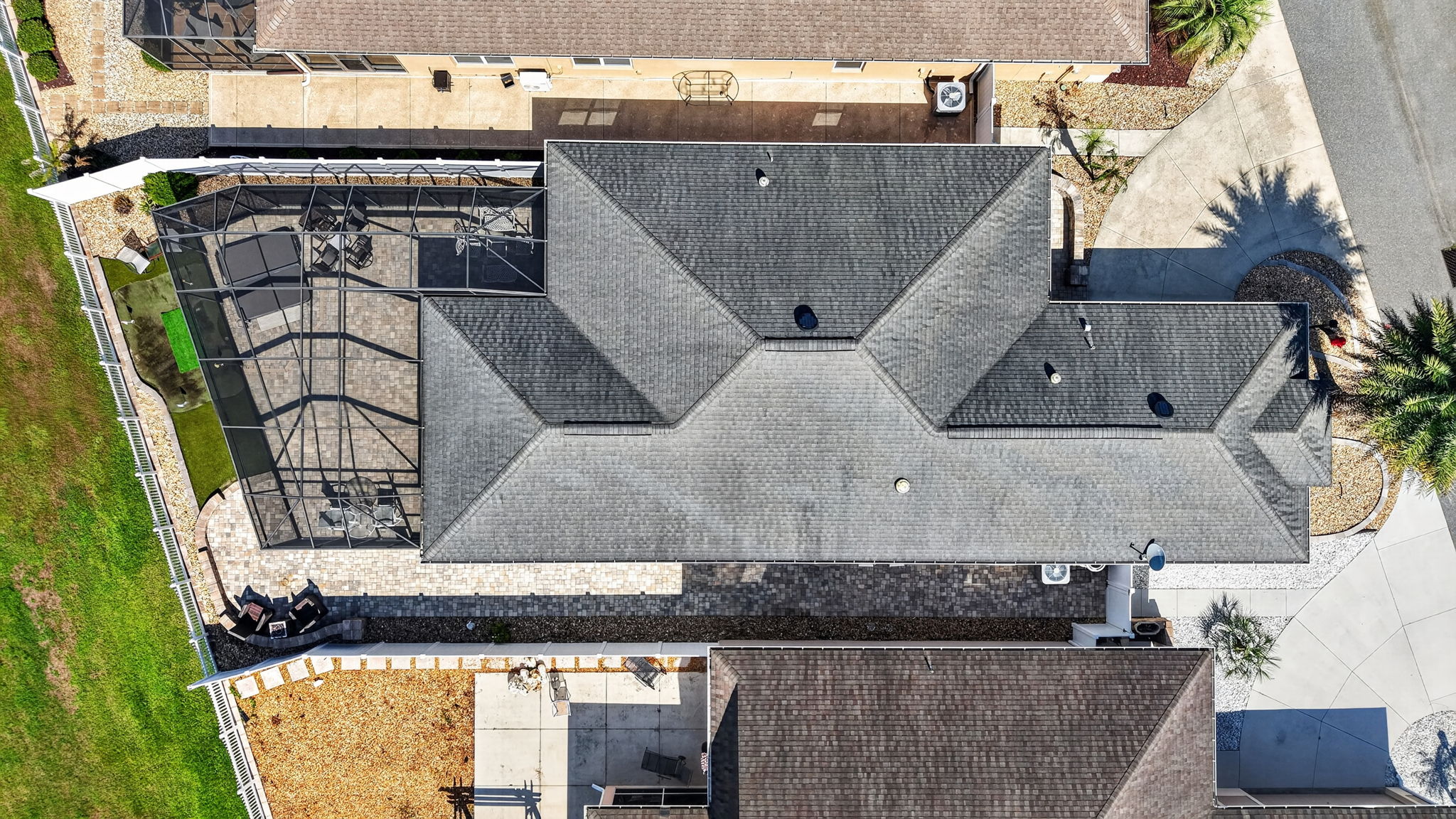 Aerial Side Elevation