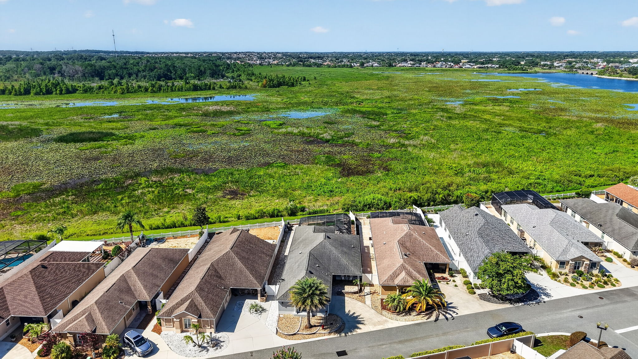 Aerial Front Elevation with WATER FRONT VIEWS!