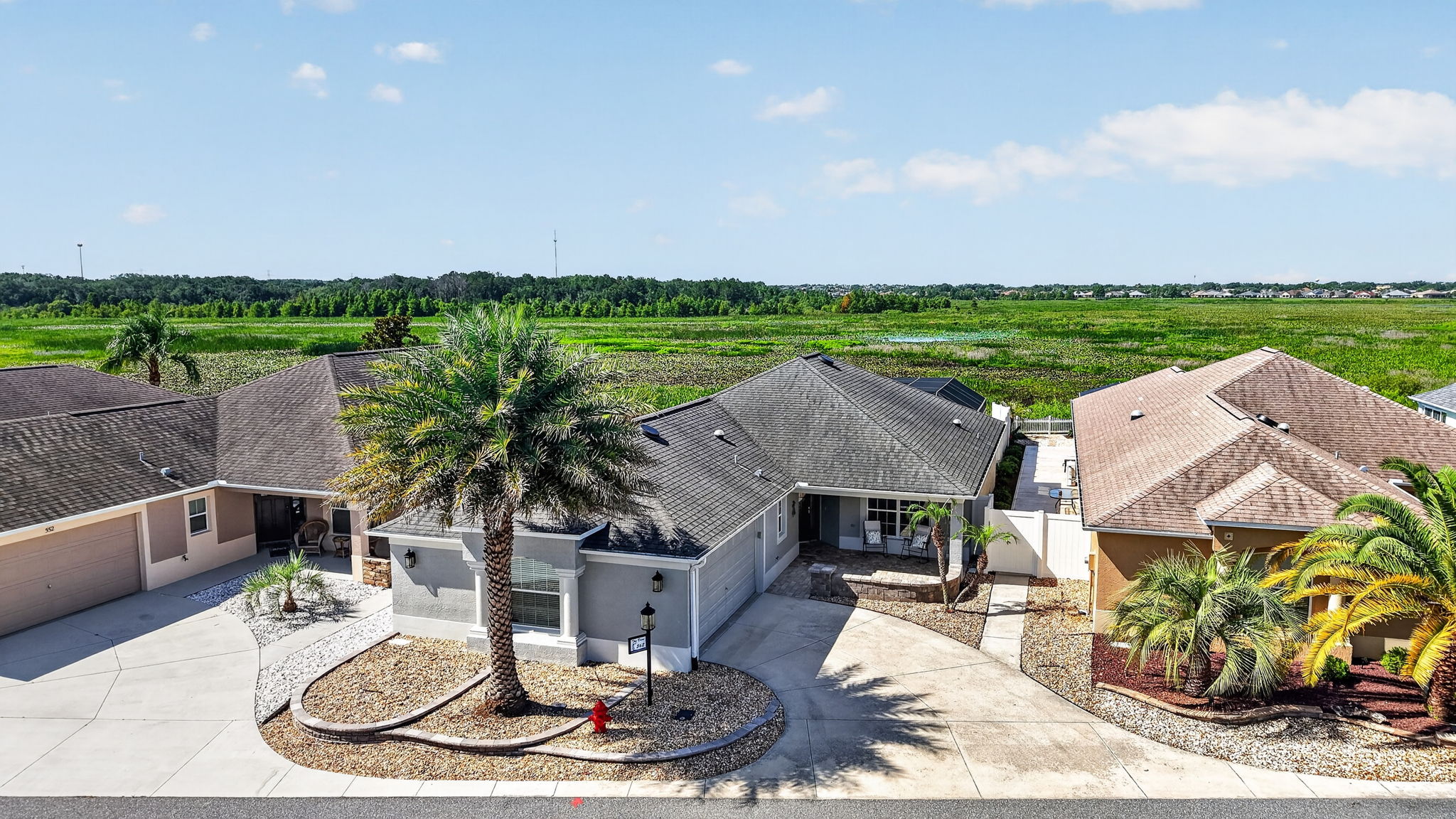 Aerial Front Elevation with WATER FRONT VIEWS!