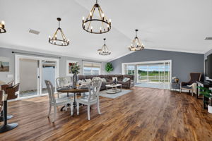Dining and Living Rooms