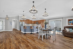 Dining Room and Kitchen