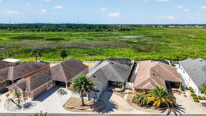 Aerial Front Elevation with WATER FRONT VIEWS!
