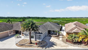Aerial Front Elevation with WATER FRONT VIEWS!