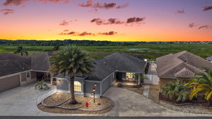 Twilight Front Elevation
