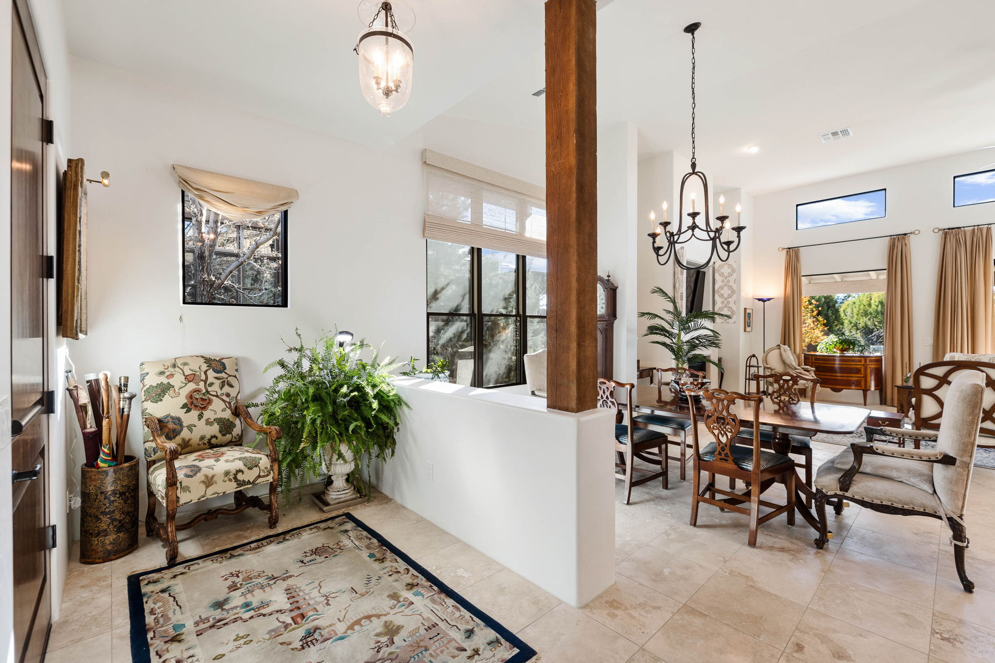 Foyer to Dining Area