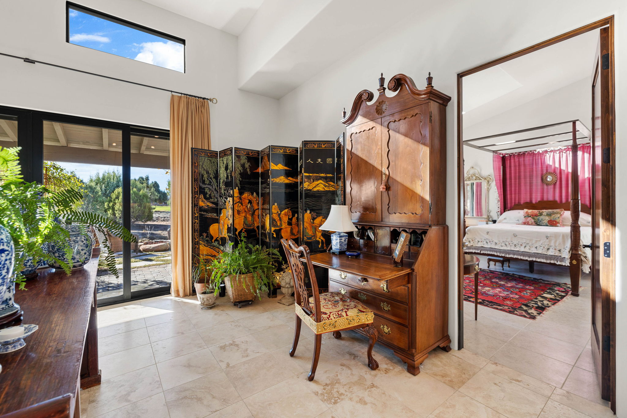 Living Room to Primary Suite