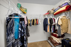 Upper Level Primary Bedroom Closet