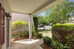 Rockingchair covered front porch