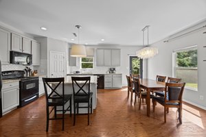 Kitchen open to DR and LR