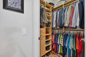 Primary Closet 1 of 2